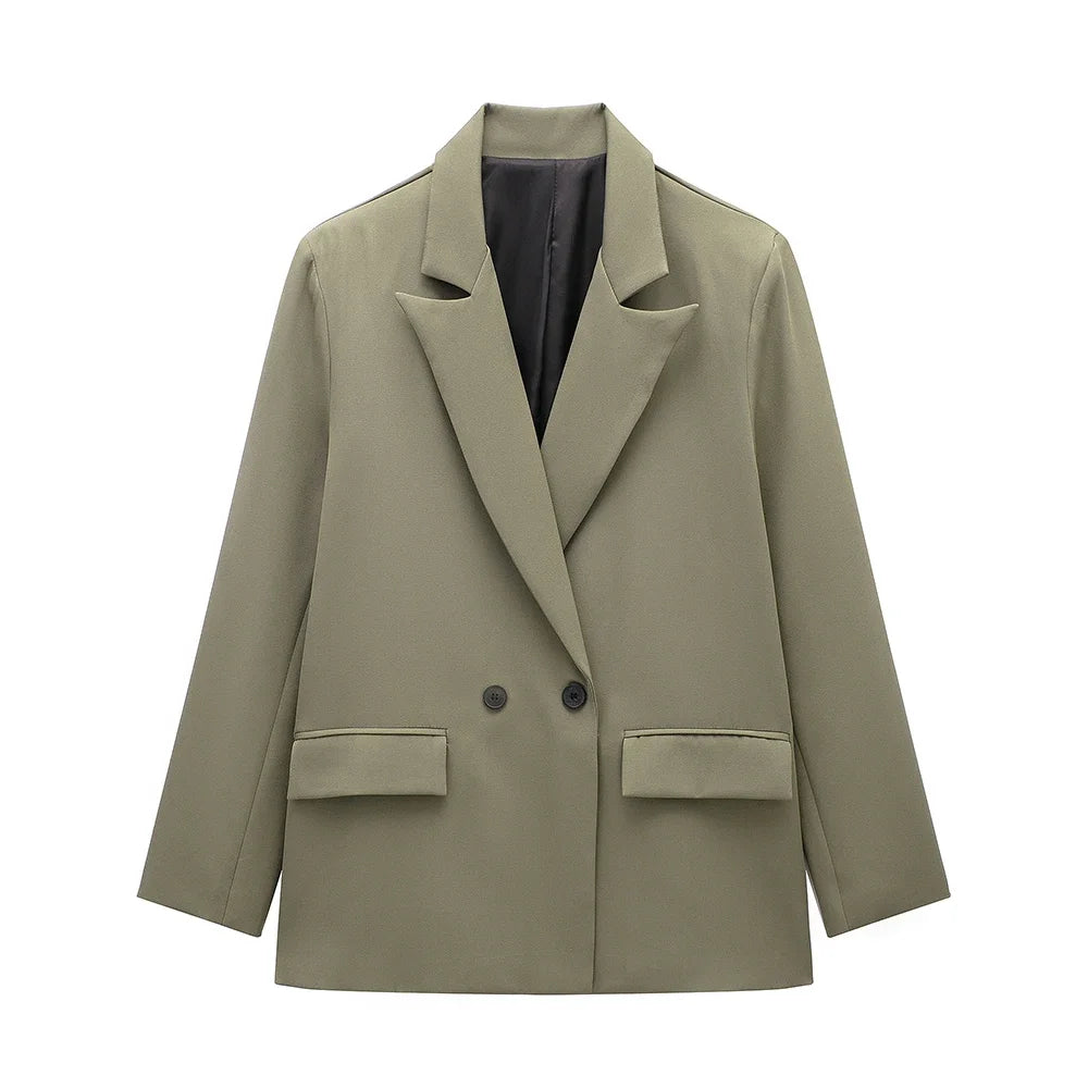 Willshela Women’s Double-Breasted Blazer