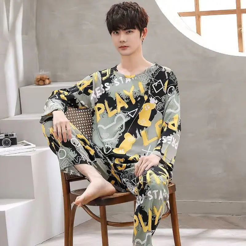 Men’s Spring/Fall Pajama Set