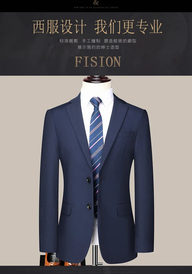 Men’s 2024 Slim Fit Business Suit