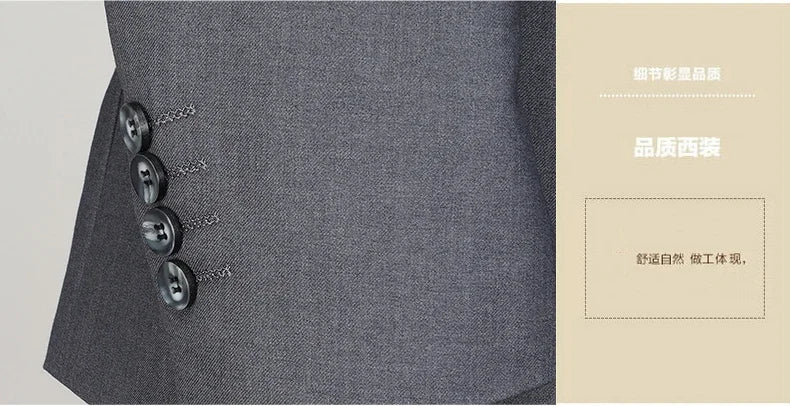 Men’s 2024 Slim Fit Business Suit