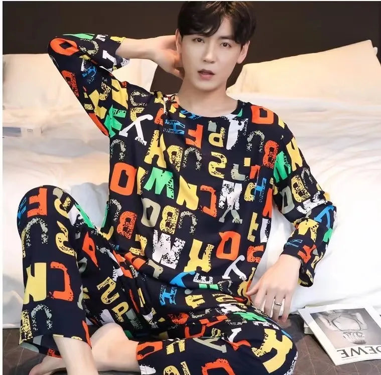 Men’s Spring/Fall Pajama Set