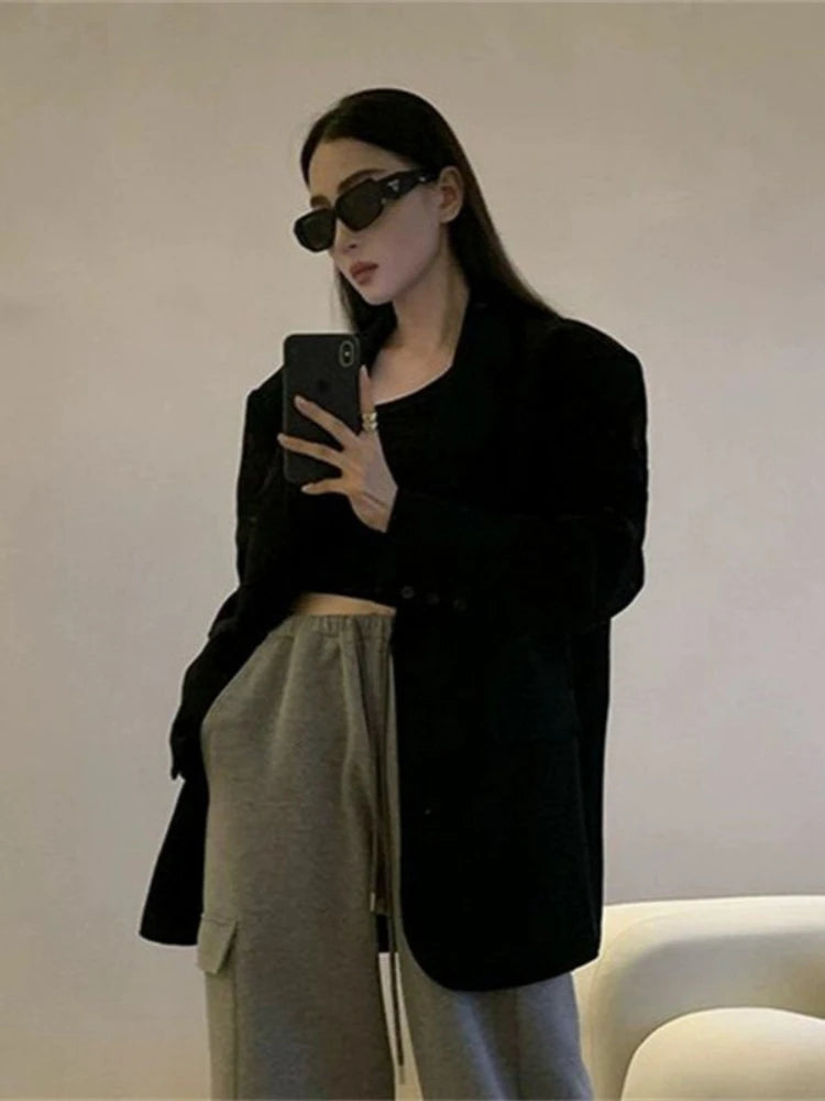 Women’s Casual Single-Button Blazer