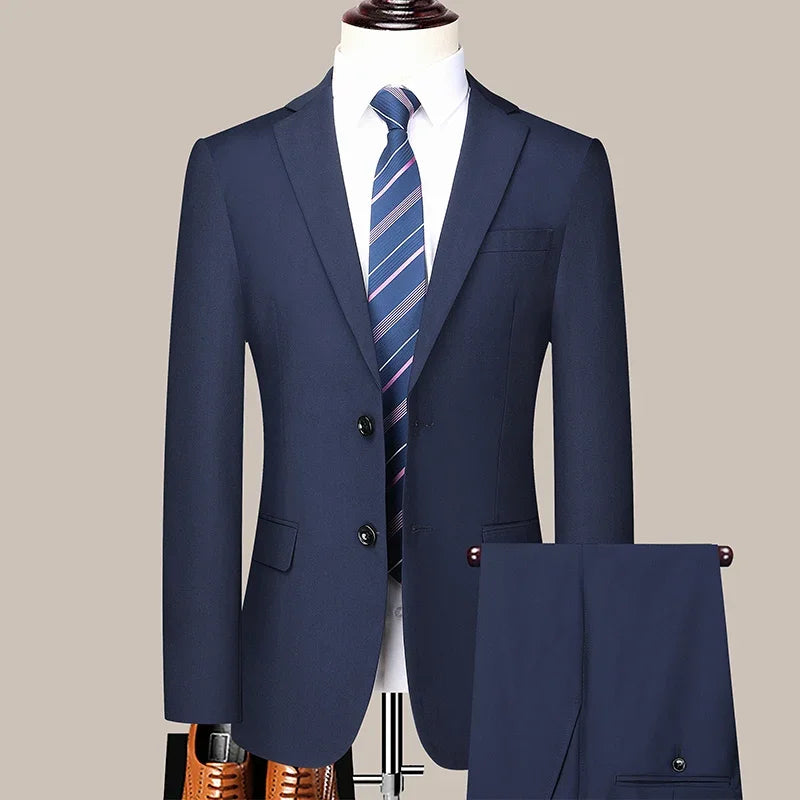 Men’s 2024 Slim Fit Business Suit