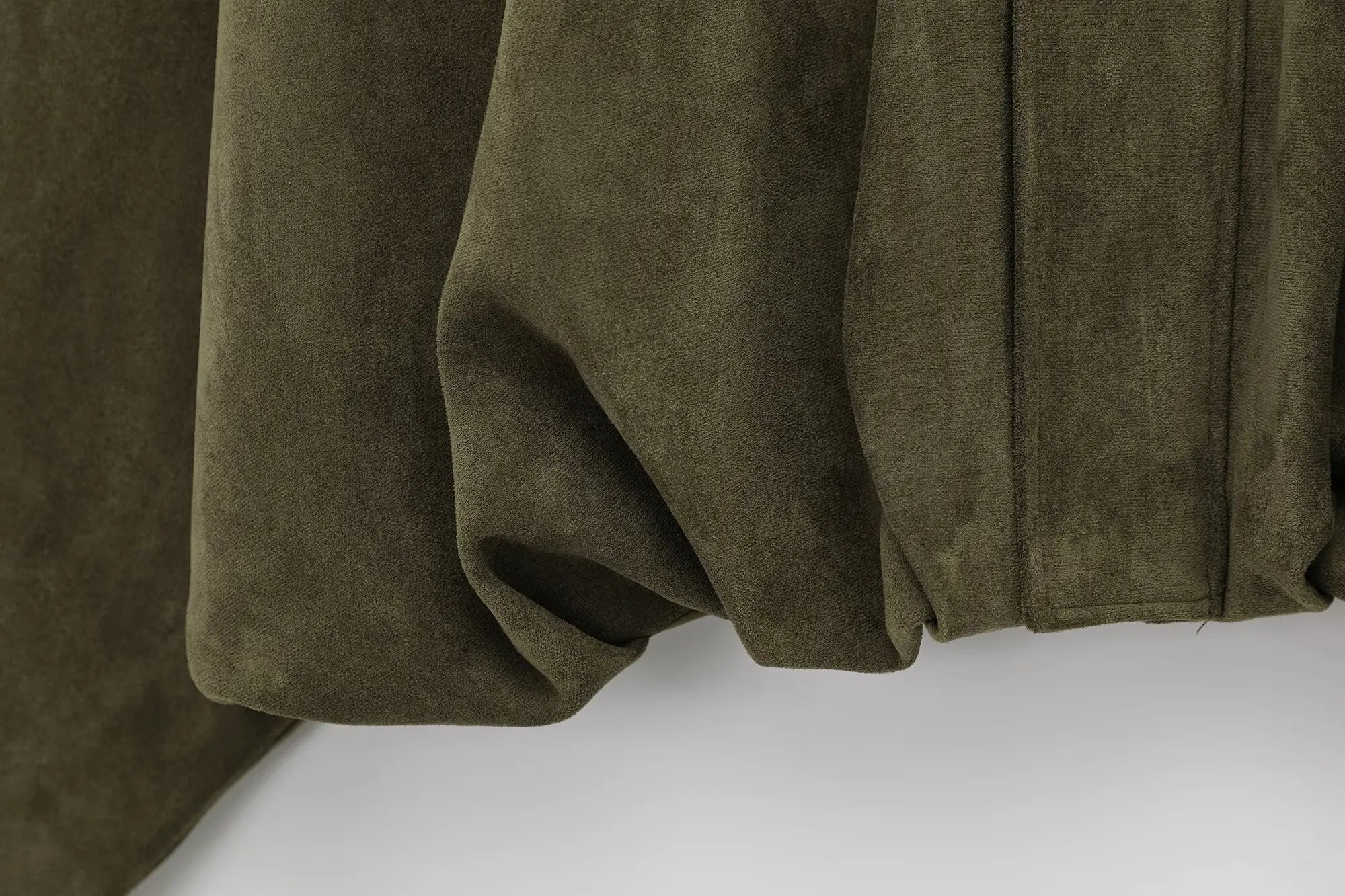 TRAFZA Women's Vintage Suede Bomber Jacket