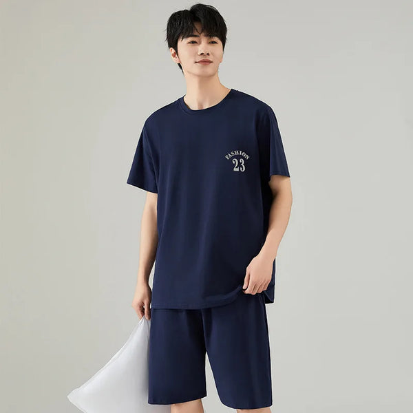 Men’s Cotton Summer Pajama Set