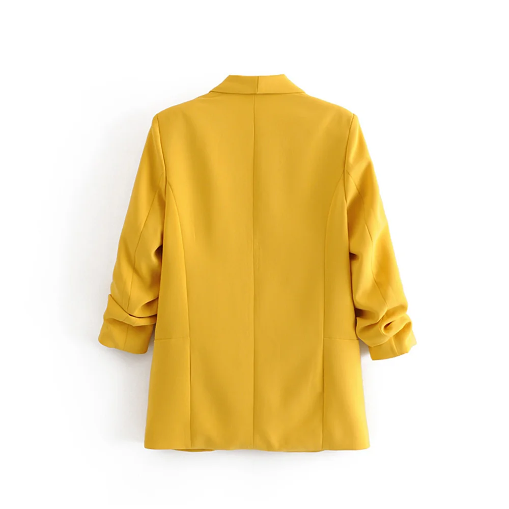 PB&ZA Women’s Pleated Sleeve Blazer – Urban Commuter Jacket