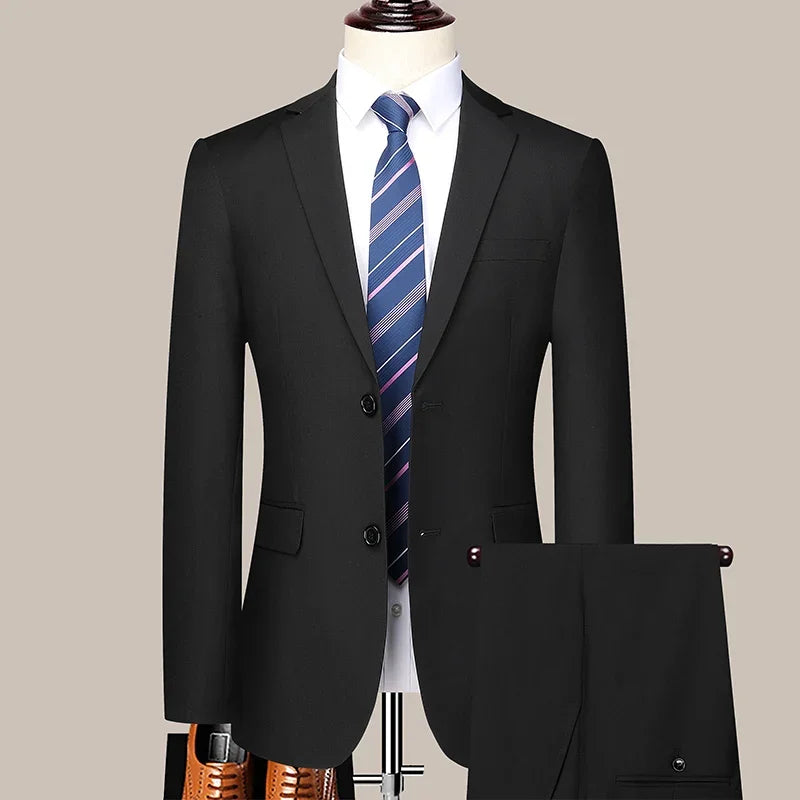 Men’s 2024 Slim Fit Business Suit