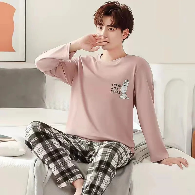 Men’s Spring/Fall Pajama Set
