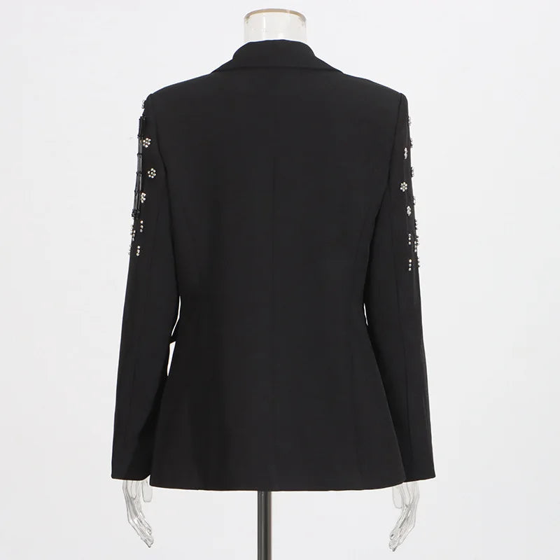 ZMEENNA Women’s Rhinestone Blazer