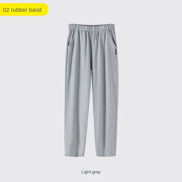 Men’s Cotton Pajama Pants – Autumn/Winter Home Trousers