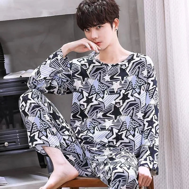 Men’s Spring/Fall Pajama Set