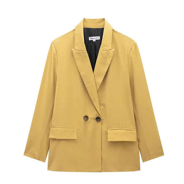Willshela Women’s Double-Breasted Blazer