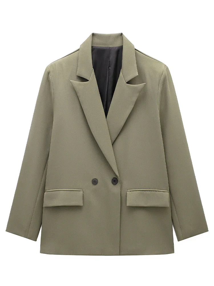 Willshela Women’s Double-Breasted Blazer
