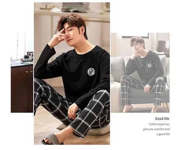 Men’s Spring/Fall Pajama Set