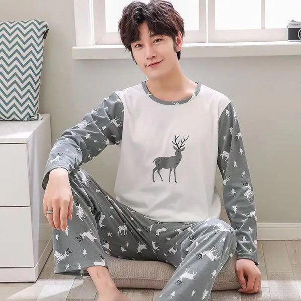 2-Pack Men’s Cartoon Pajama Sets