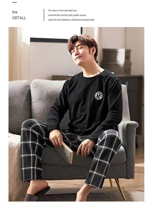 Men’s Spring/Fall Pajama Set