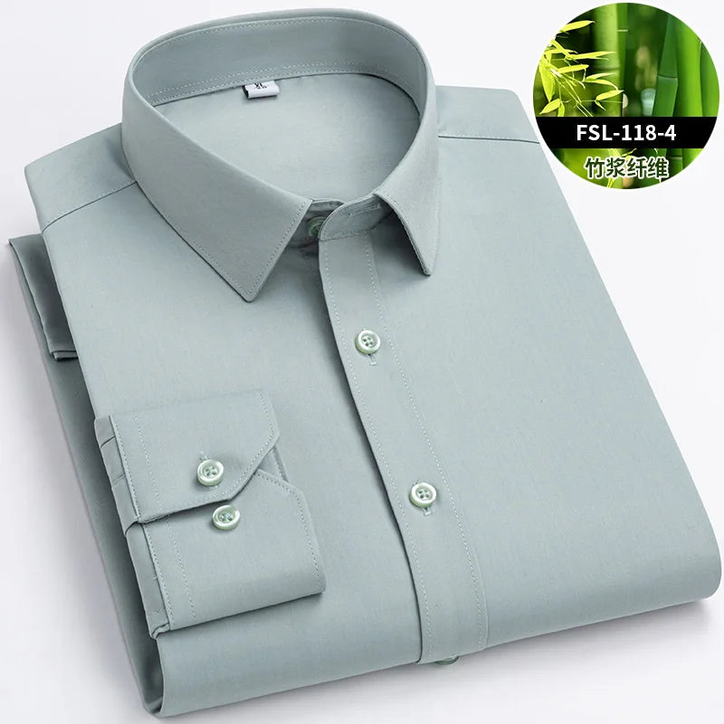 Men’s Bamboo Fiber Stretch Shirt