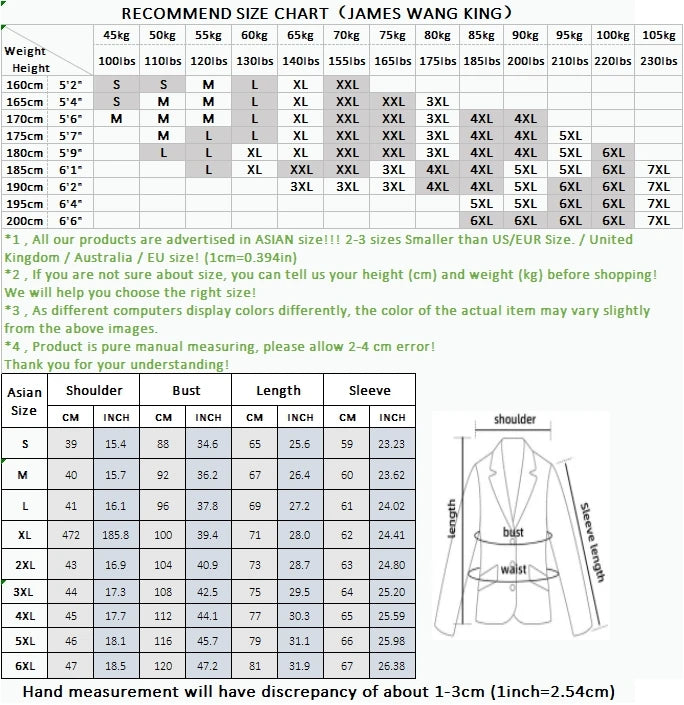 Men’s 2024 Slim Fit Business Suit