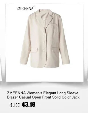 ZMEENNA Women’s Rhinestone Blazer