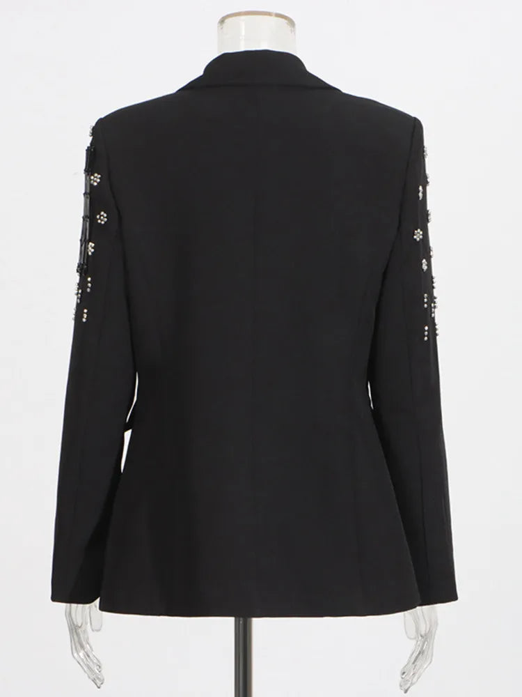 ZMEENNA Women’s Rhinestone Blazer