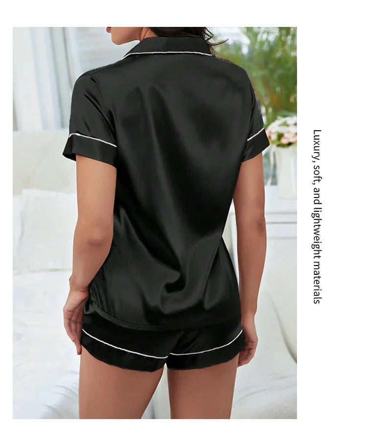 Women’s Satin Pajama Set