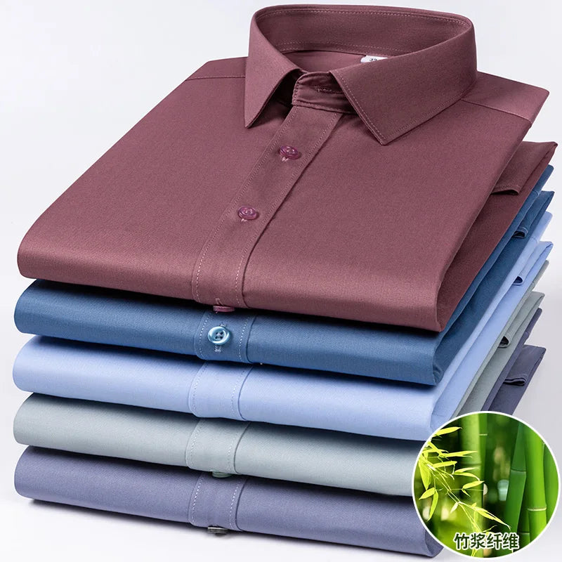 Men’s Bamboo Fiber Stretch Shirt